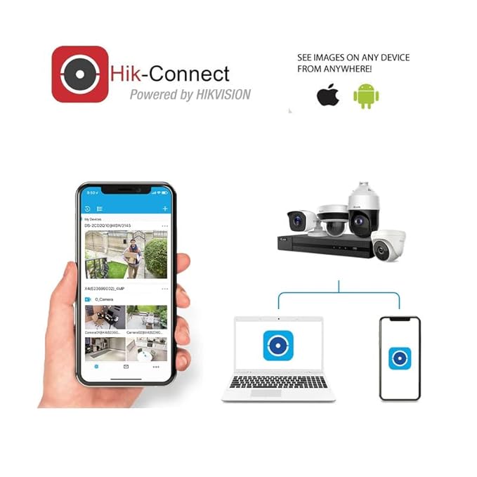 HIKVISION 2MP HD 4 CAMERA COMBO